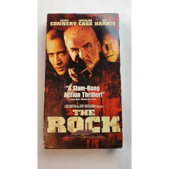 The Rock - VHS Tape - Nicolas Cage Sean Connery - Picture 1 of 5